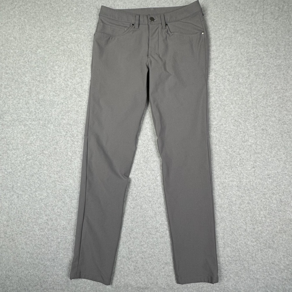 lululemon athletica Gray slim fit ABC pants